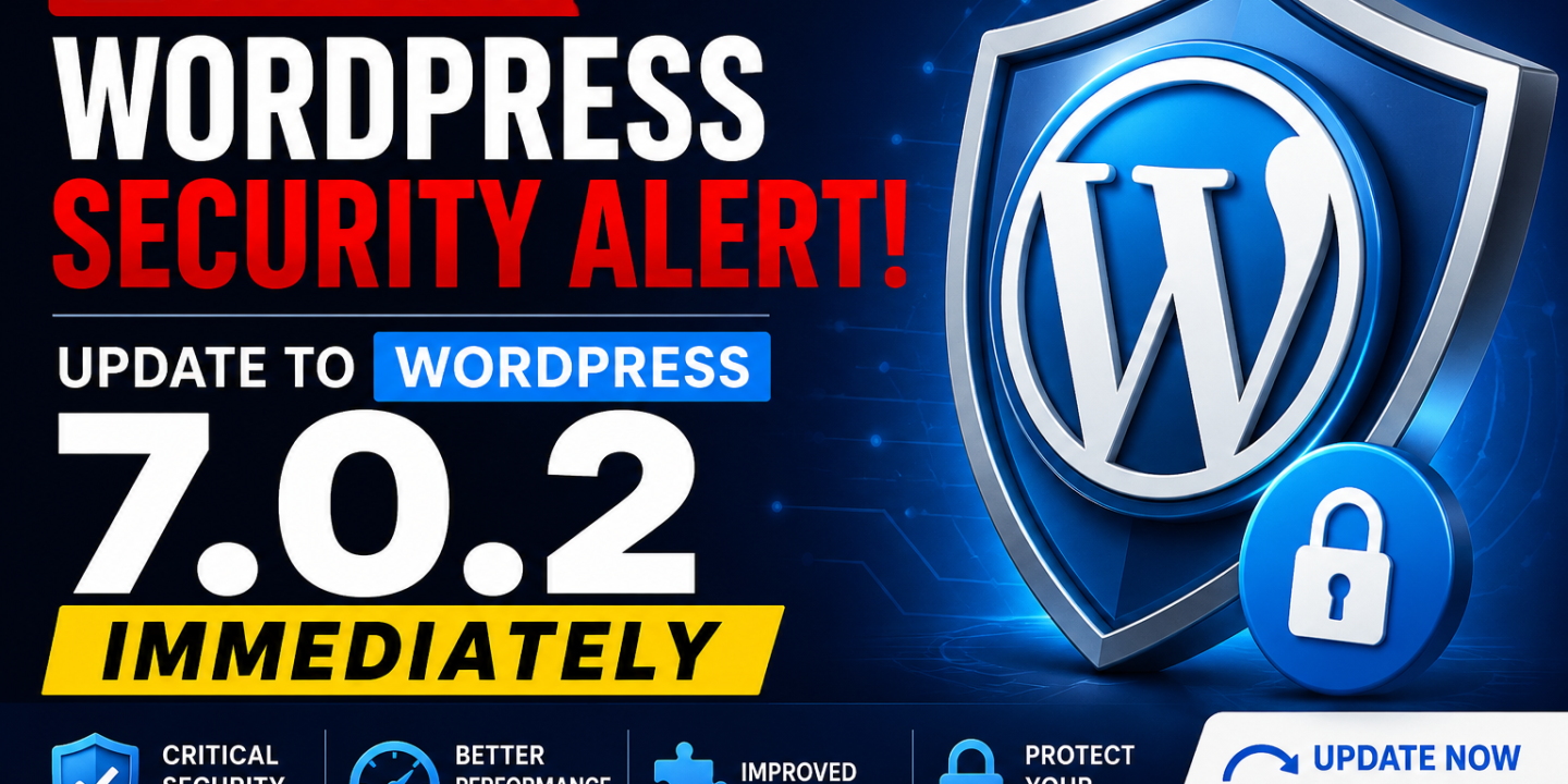 Critical WordPress Security Update: Upgrade to WordPress 7.0.2 Immediately
